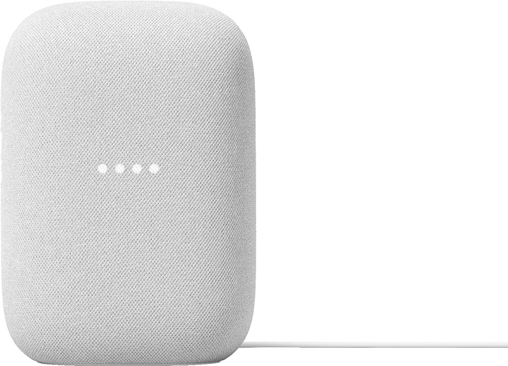 Google Nest Audio - Smart Speaker with Google Assistant - Chalk - Walmart.com - $40