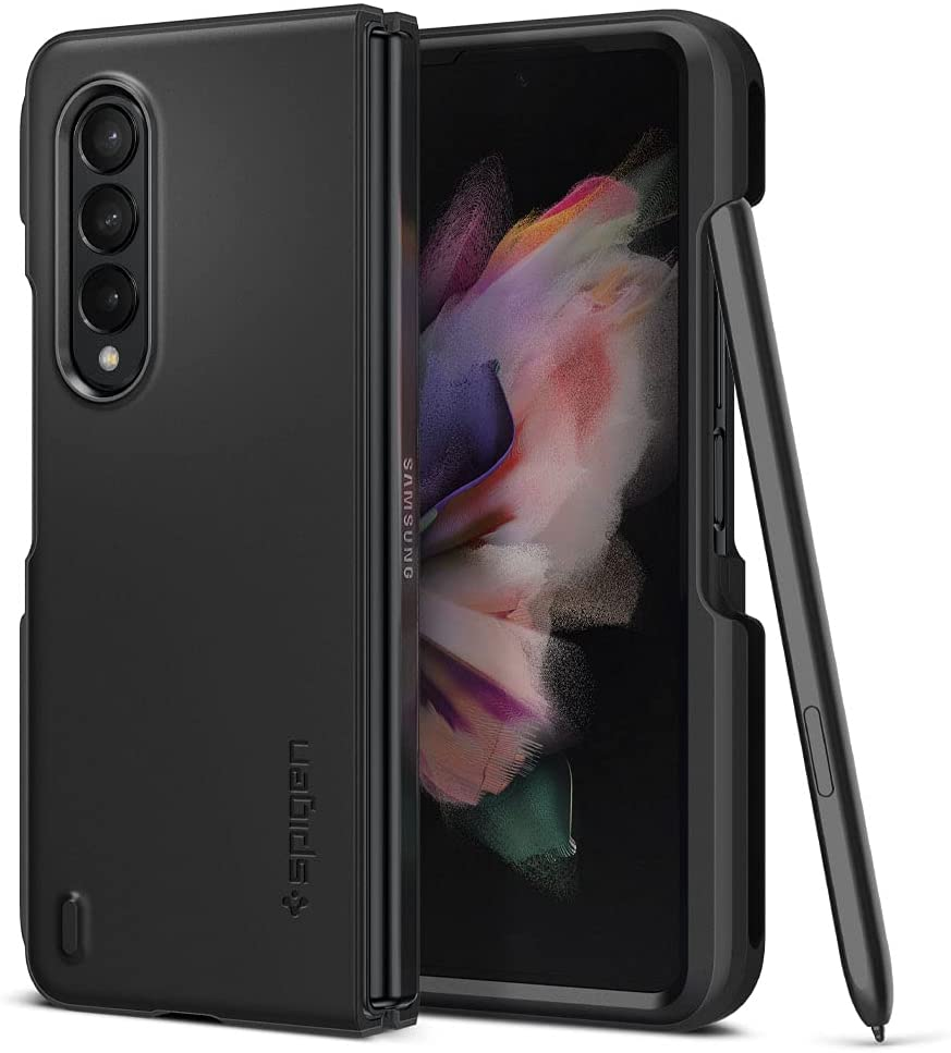 Amazon.com: Spigen case with S Pen holder for Galaxy Z Fold 3 5G  / z fold3 $44