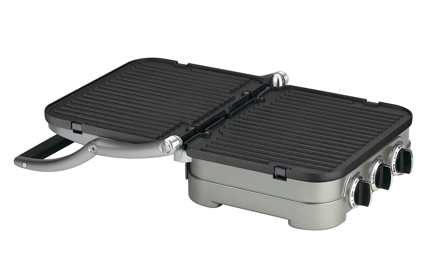 Cuisinart Gr 4n 5 In 1 Griddler Silver Black Dials 44 99 44 99