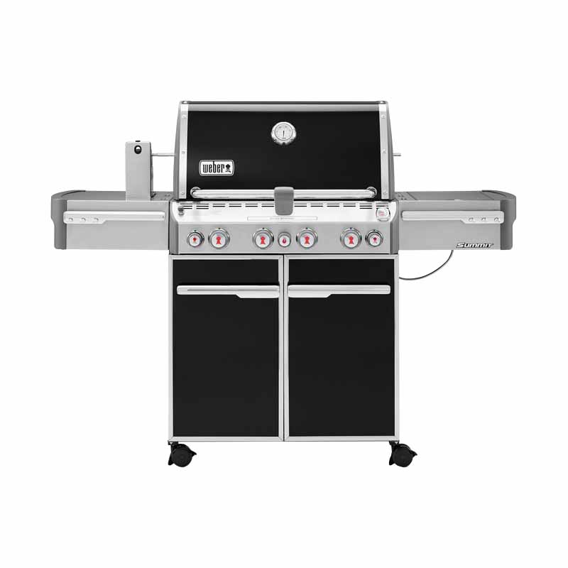 Weber Summit E-470, 7171001 4 Stainless Steel Burner 48,800 BTU With Side Burner, Summit, BLK/SS $1299.99