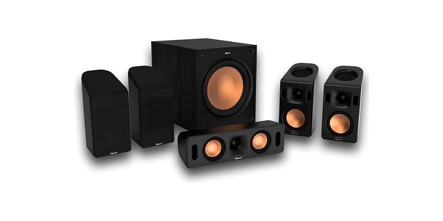 (NEW) Klipsch Dolby Atmos 5.1.4 Reference Cinema System (Open Box) - $318.60 - Free shipping for Prime members - $318.60