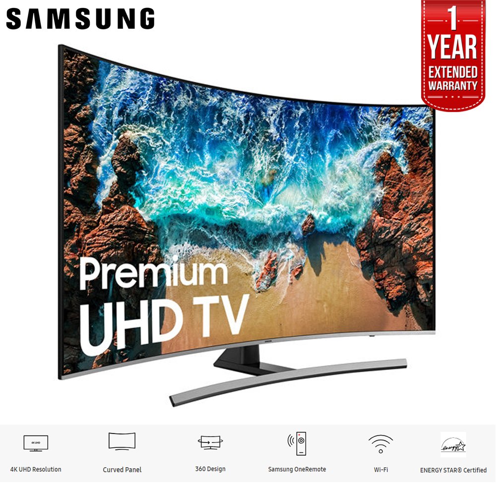 SAMSUNG 65 NU8500 CURVED (120Hz Native, HDR 10, Freesync with VRR Variable Refresh Rate) SMART 4K UHD TV 2018 MODEL + 1 YEAR EXTENDED WARRANTY $489.00 AC F/S @ urlhasbeenblocked