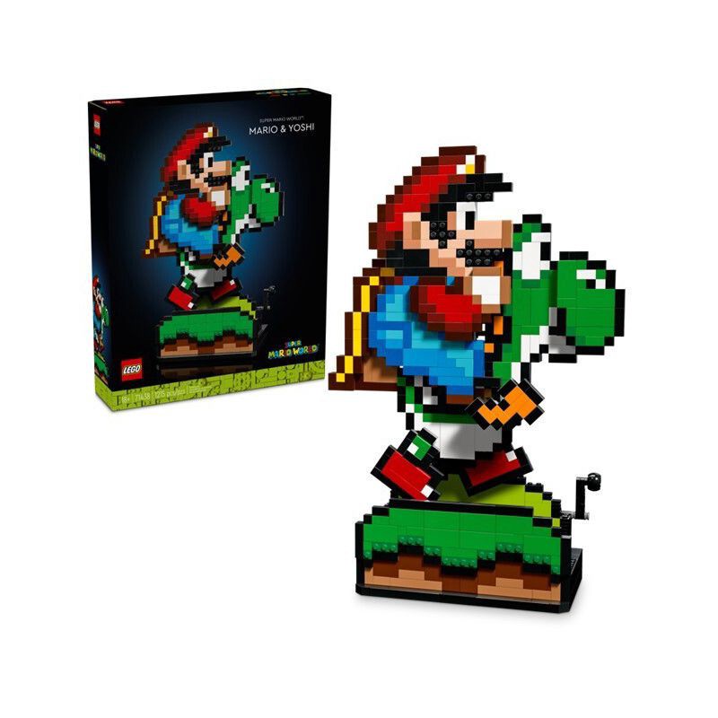 Select AMEX card holders via Shipt.com: LEGO Super Mario Super Mario World: Mario & Yoshi Nintendo Figure 71438New Customer Sign-up w/Shipt $83.39 after statement credit $88.39