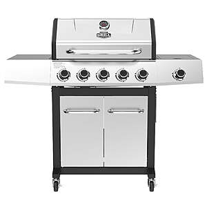 Regional? - Expert Grill 5-Burner Propane Gas Grill with Side Burner, Stainless Steel & 5-year burner warranty - $208 + FREE SHIPPING at Walmart