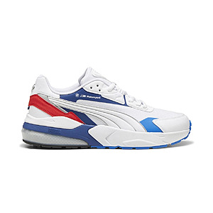 PUMA Bmw M Motorsport Vis2k Lace Up Mens White Sneakers Casual Shoes - $35.96 + Free Shipping at Shoebacca via eBay