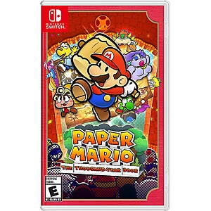 Select Accts: Paper Mario: The Thousand-Year Door (Switch) + Filler $32.20 + Free Pickup