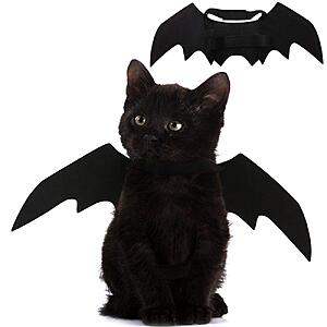 Pet Cat Bat Wings for Halloween, Cosplay, Cat Dress Up Accessory - $2.99