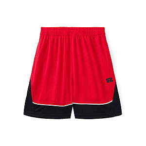 Russell Athletic Boys Performance Basketball Shorts, Sizes 4-16 (XS-XL) Various Colors from $3.54