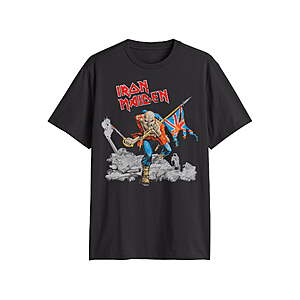 Iron Maiden Men's Graphic Tee Shirts (Various) from $5.90 