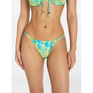 No Boundaries Smocked String Bikini Swim Bottoms, Women's (Limited Sizes) $2.78