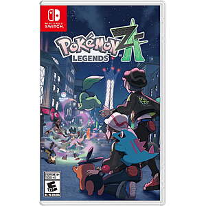 Select Accounts: Pokémon Legends: Z-A - Nintendo Switch + Filler $29.88