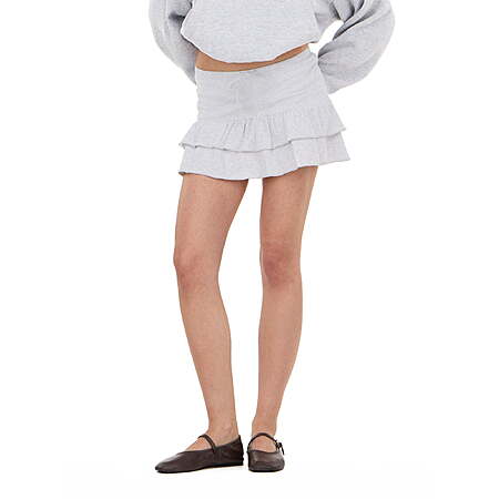 Forever 21 Women's Tiered Skort with Built-In Shorts - Grey or Navy, XXS-XXL - From $4.36