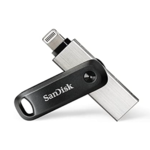 SanDisk 256GB iXpand Flash Drive Go for iPhone and iPad - SDIX60N-256G-GN6NE, Black $44.99