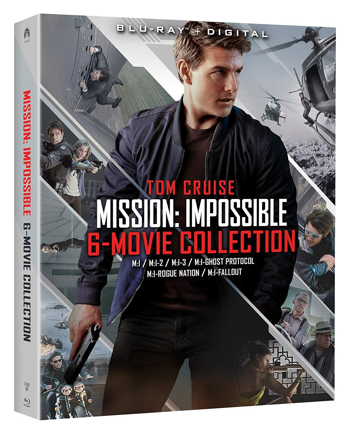 Amazon.com: Mission: Impossible - 6 Movie Collection [Blu-ray + Digital] : Tom Cruise, Christopher McQuarrie: Movies & TV $25.33