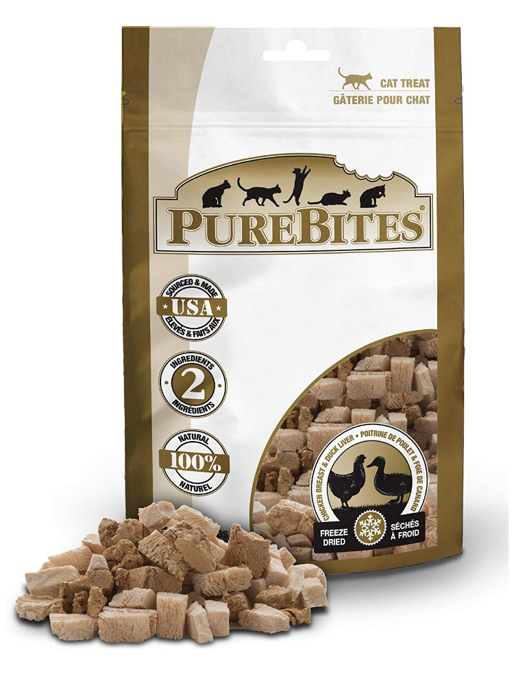Purebites Chicken Breast & Duck For Cats, 1.12Oz / 32 G- Value Size - $3.49