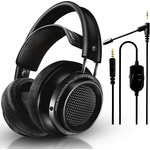 Amazon.com: Philips Audio Fidelio X2HR Over-Ear Open-Air Headphone 50mm Drivers (Black) + NeeGo Attachable Microphone for Headphones - Gaming and Communication: Electronics