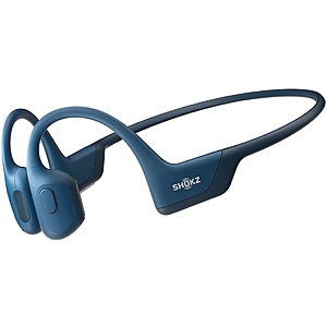 Shokz OpenRun Pro Premium Bone Conduction Open-Ear Sport Headphones Steel Blue S810-ST-SB-US-153-BBY - $139.95