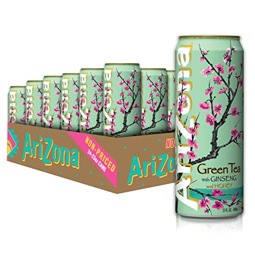 Sam's Club Members: 24-Pk 23-Oz Arizona Green Tea w/ Ginseng & Honey (Big  Cans)