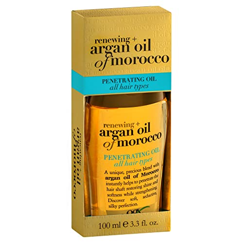 3.3-Ounce OGX Renewing + Argan Oil of Morocco Penetrating Hair Oil Treatment $5.45 w/ S&S + Free Shipping w/ Prime or on orders $25+