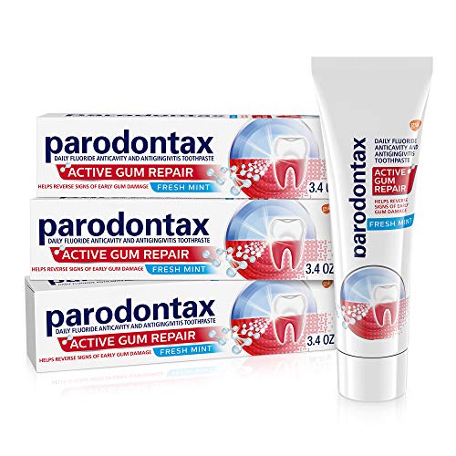 3-Pack 3.4-Ounce Parodontax Active Gum Repair Toothpaste (Fresh mint) $12.60 w/S&S + Free Shipping w/ Prime or on orders $25+