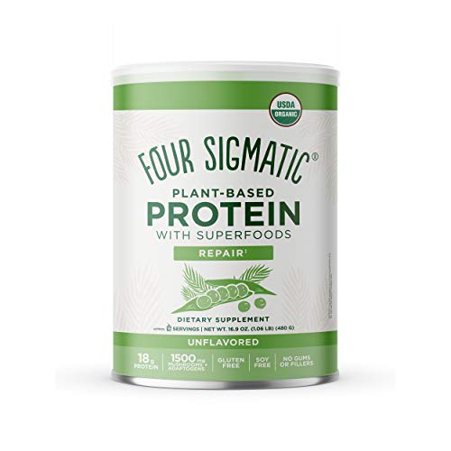 16.9-Ounce Four Sigmatic Organic Plant-Based Protein Powder Unflavored Protein w/ Lion’s Mane $22.85 w/S&S + Free Shipping w/ Prime or on orders $25+