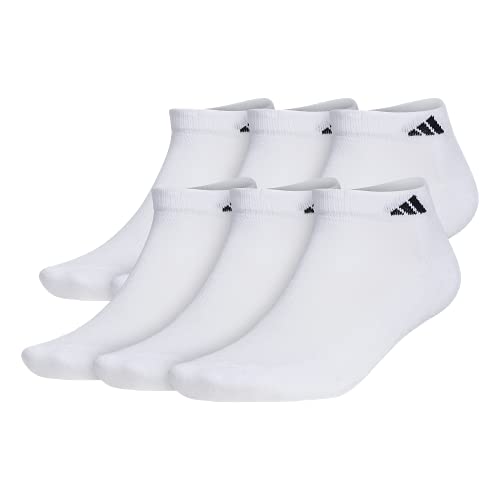 6-pack adidas mens Athletic Cushioned Low Cut Socks $6 + Free Shipping w/ Prime or on orders $25+