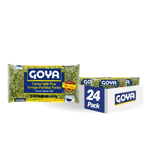 24-Pack 16-Oz Goya Foods Green Split Peas (Dry) $22.55 w/S&S + Free Shipping w/ Prime or on orders $25+