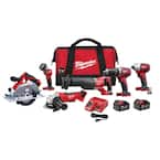 Milwaukee M18 18V Lithium-Ion Cordless Combo Tool Kit (6-Tool) w/ Two 3.0 Ah Batteries, 1 Charger, 1 Tool Bag $399 + Free Shipping