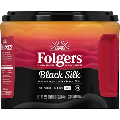 6-Pack 22.6-Oz Folgers Black Silk Dark Roast Coffee $38.95 w/S&S + Free Shipping