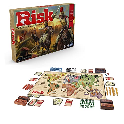 Risk With Dragons Strategy Board Game w/ Dragon Token & Alexa Capability $16 + Free Shipping w/ Prime or on $25+