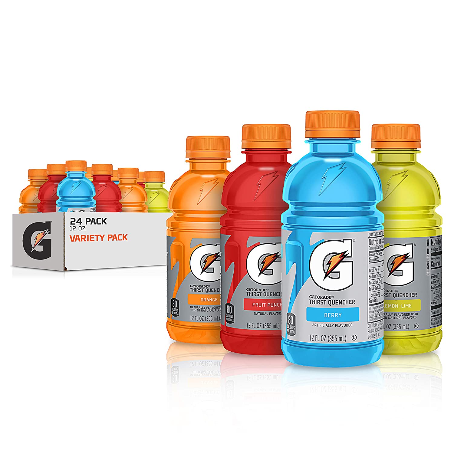 24-Pack 12-Oz Gatorade Classic Thirst Quencher (Variety Pack) $12.20 w/ S&S + Free S&H w/ Prime or $25+