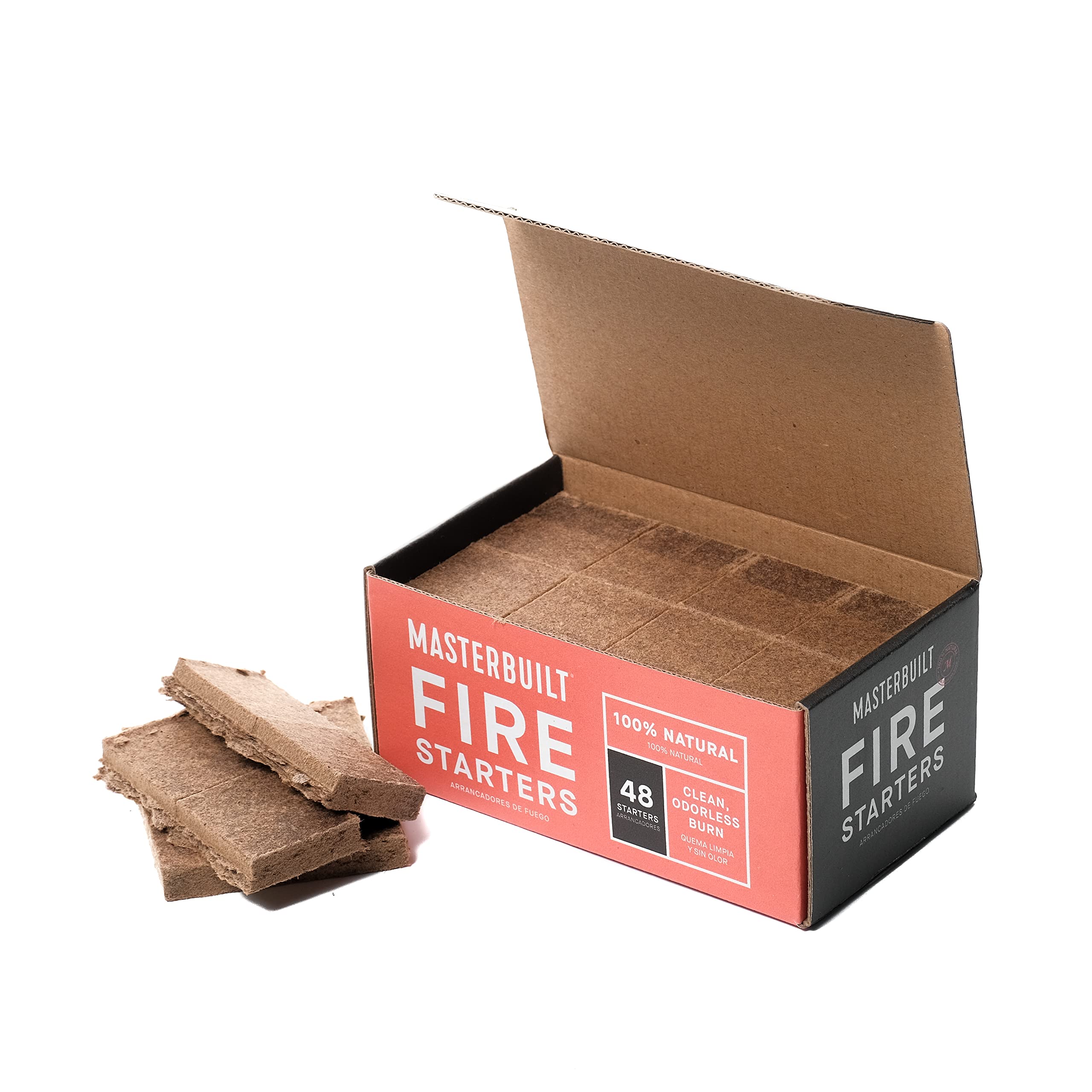 48-Count Masterbuilt Fire Starters (MB20091521, Brown) $11.95 + Free Shipping w/ Prime or on orders $25+