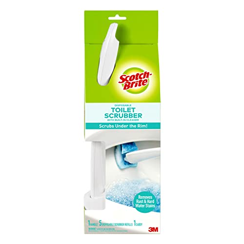 Scotch-Brite Disposable Toilet Scrubber Starter Kit $6.50 w/ S&S + Free Shipping w/ Prime or on $25+