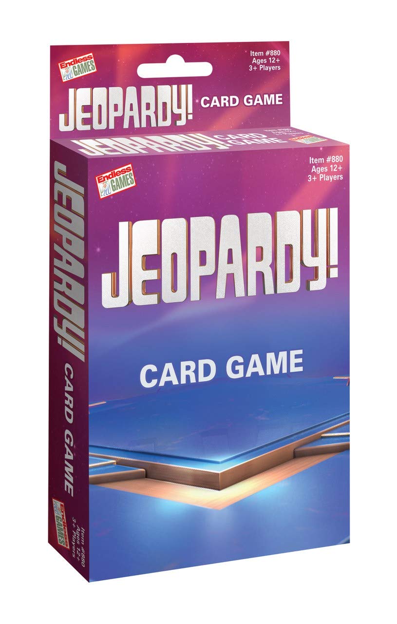 Endless Games Jeopardy Card Game (Travel Sized) $6 + Free Shipping w/ Prime or on orders $25+