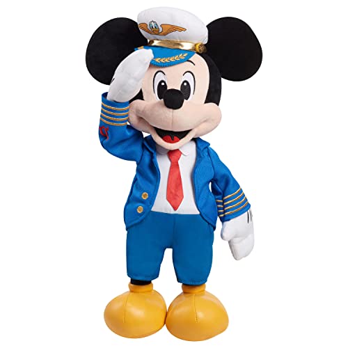 15" Disney Just Play Mickey Mouse Pilot Stuffed Plush Toy $12.90 + Free Shipping w/ Prime or on $25+