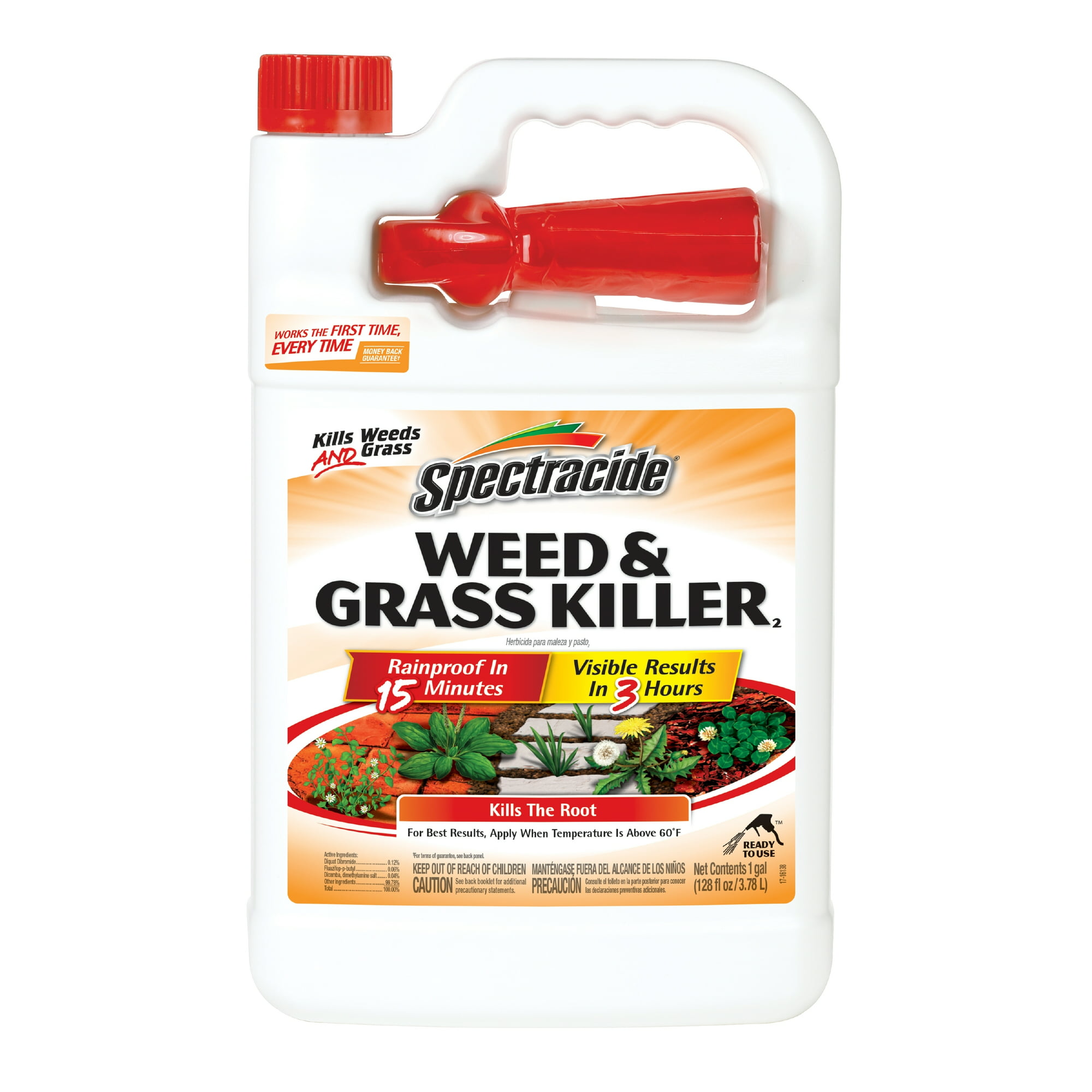 1-Gallon Spectracide Ready-to-Use Weed & Grass Killer $5.90 + Free shipping w/ Walmart+ or on orders $35+