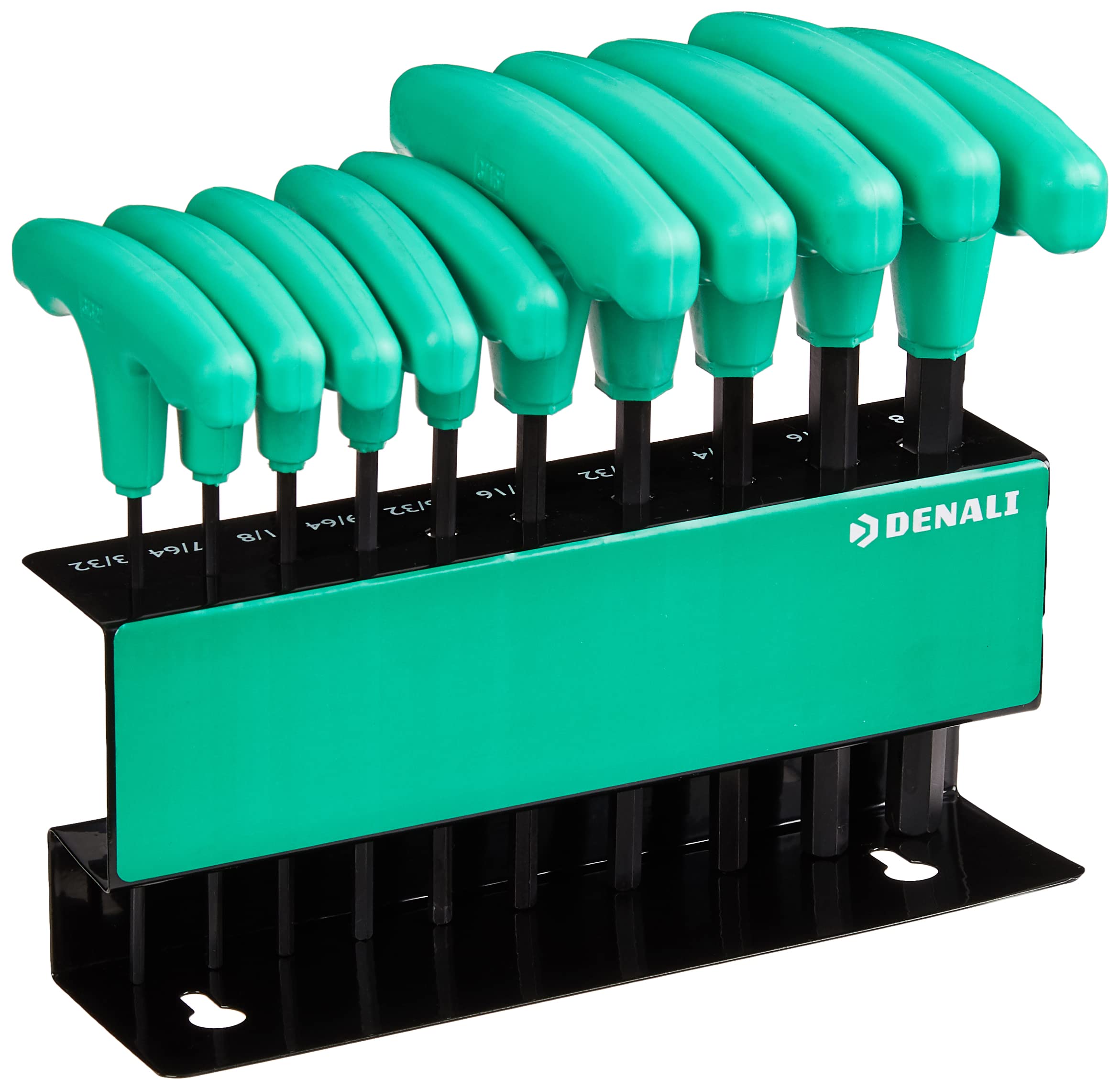 10-Piece Amazon Brand Denali T-Handle Hex Key Set w/ Stand (3/32" - 3/8") $15 + Free Shipping w/ Prime or on orders $25+