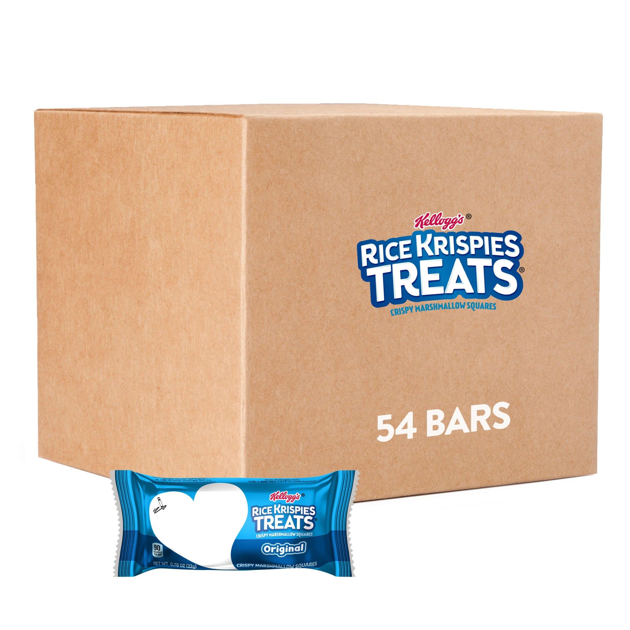 54-Count 0.78-Ounce Original Rice Krispies Treats (Crispy Marshmallow) $12.80 w/S&S + Free Shipping w/ Prime or on orders $25+
