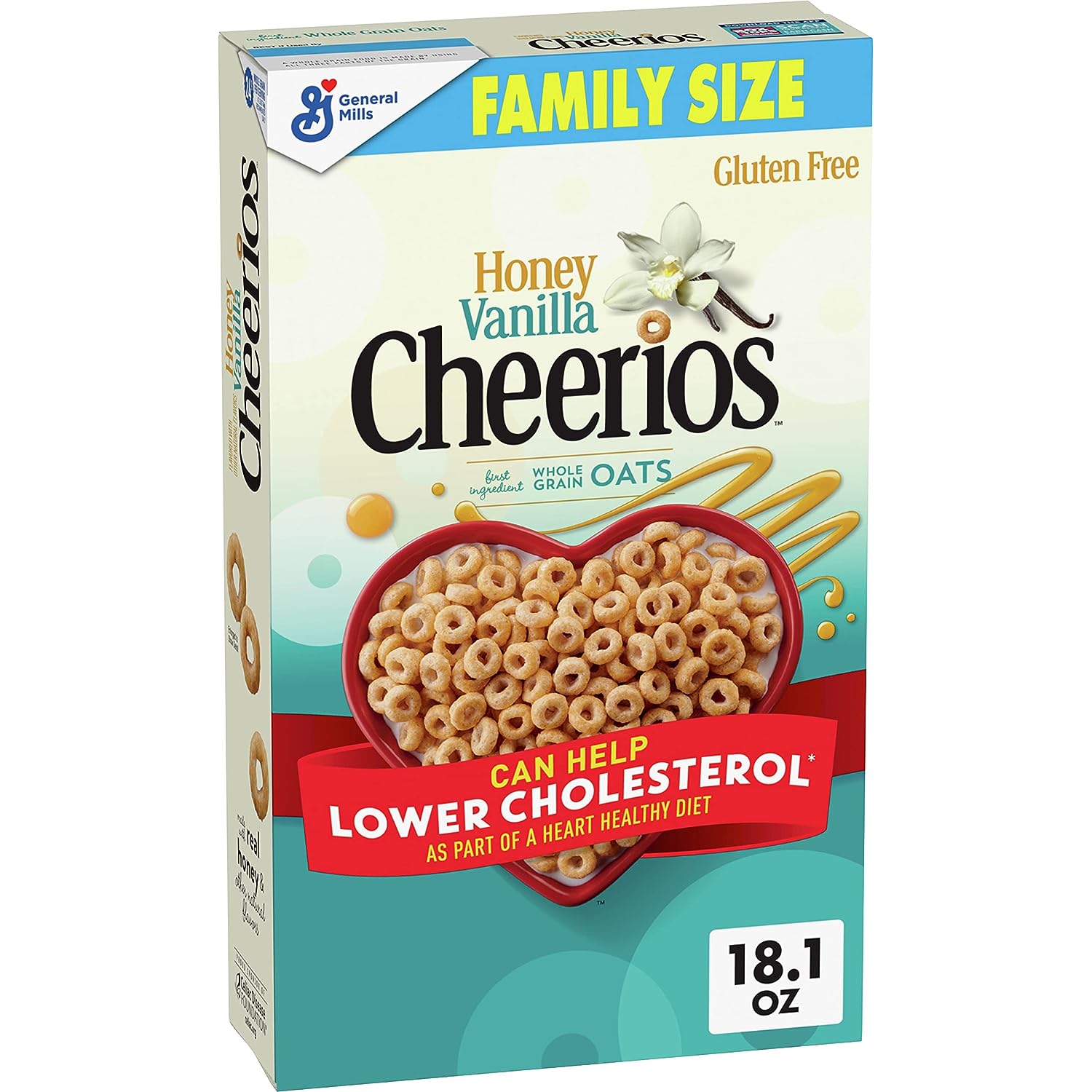 18.1-Ounce Cheerios Honey Vanilla (Family Size) $3.30 w/S&S + Free Shipping w/ Prime or on orders $35+