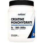 1.1-lb Nutricost Creatine Monohydrate Micronized Powder (Unflavored) $19.05 w/ Subscribe &amp; Save