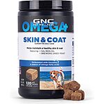 120-Ct GNC Pets Omega Skin &amp; Coat Dog Supplements (Chicken) $4.95 w/S&amp;S + Free Shipping w/ Prime or on orders $25+