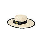 C. Wonder Women's Garden Party Straw Boater Hat w/ Metallic Bee $15 + Free S&amp;H w/ Walmart+ or $35+