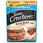24-Pack 2.6-Ounce StarKist Tuna Creations (Bacon Ranch) $18.25 w/S&amp;S + Free Shipping w/ Prime or on orders $35+