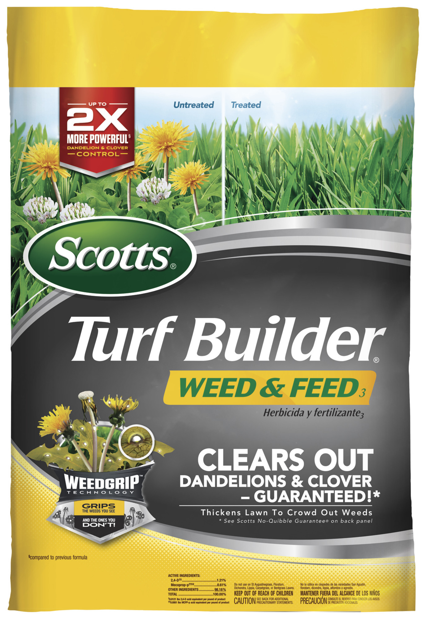 Scotts Turf Builder Weed & Feed Fertilizer (15k sq ft) $40.00