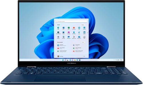 ASUS - Zenbook Flip 2-in-1 15.6" OLED Touch-Screen Laptop - Intel Evo - Core i7 - Intel Arc A370M - 16GB Memory - 1TB SSD $999.99