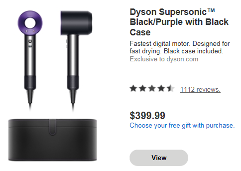 Dyson Owners Get 20 Off Supersonic Free Case Leather Bag