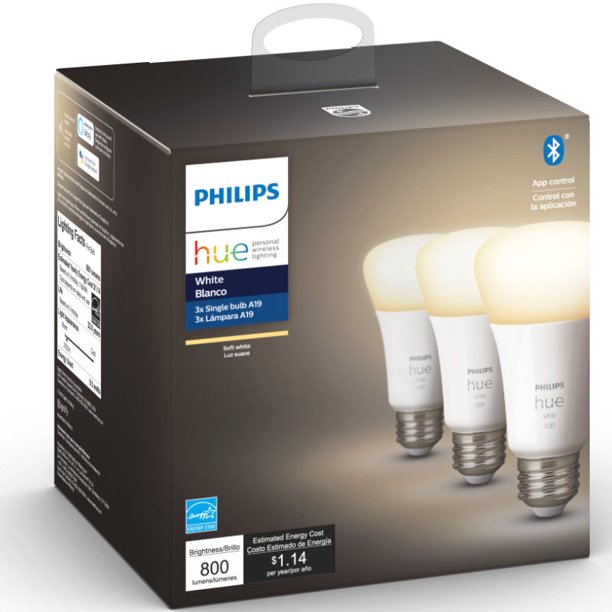 Hue A19 Color Bulbs Clearance (Walmart B&M - YMMV) + More $25