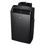 Midea Duo 14,000 BTU (12,000 BTU SACC) Smart HE Inverter Ultra Quiet Portable Air Conditioner with Heat-Cools Up to 550 Sq. Ft., Works with Alexa/Google Assistant - $629.99