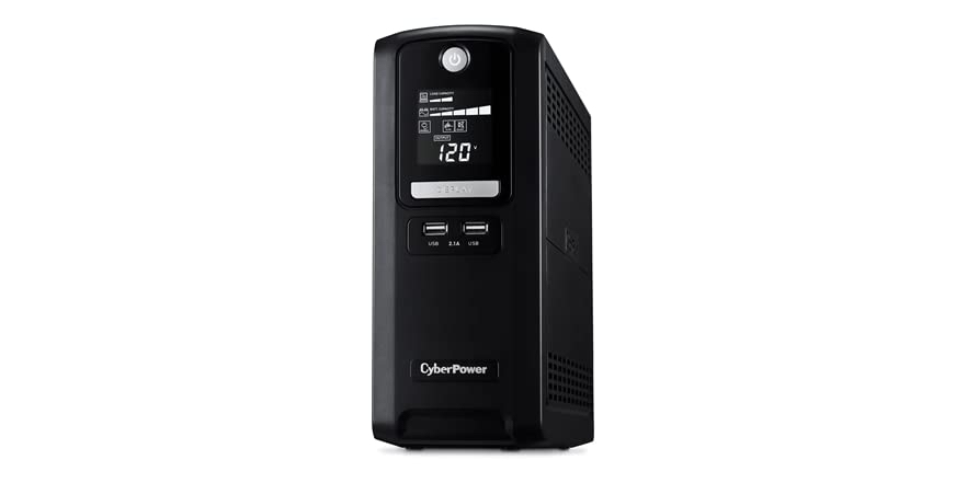 refurbished CyberPower 1350VA/810W USB UPS System - $71.99+tax for prime members free shipping - $71.99