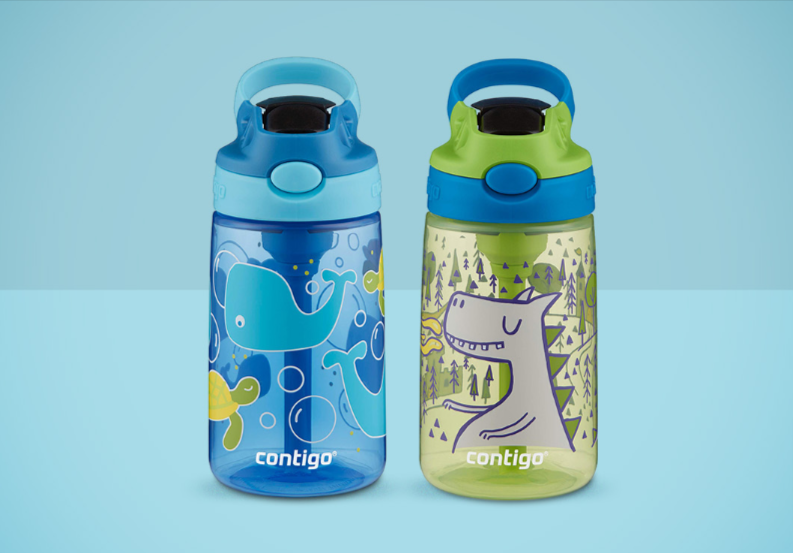 Contigo Kids Water Bottle with Autospout Spill-Proof Lid – 2 Pack $15.99 at Amazon Treasure Truck